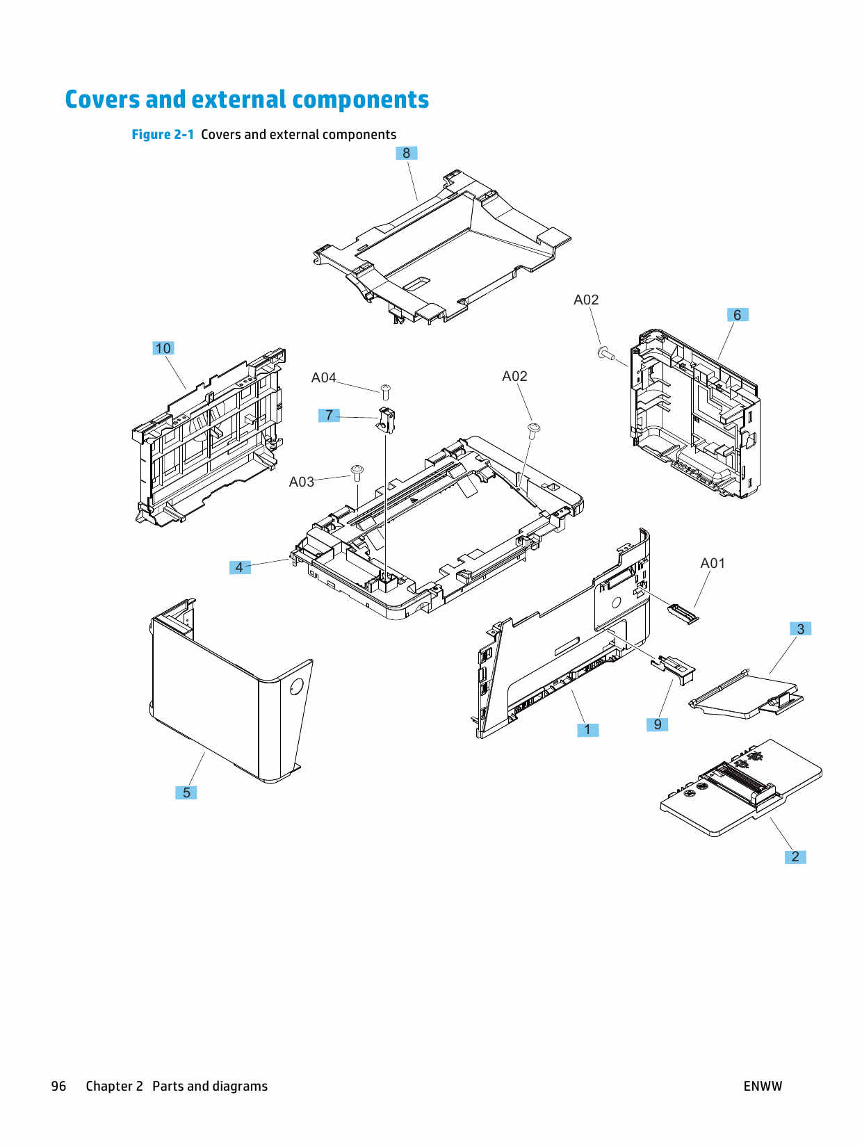 HP LaserJet Pro-MFP M125 M126 M127 M128 Parts and Repair Guide PDF download-4